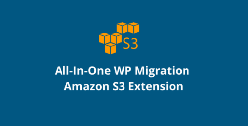 All In One WP Migration Amazon S3 Extension GPL v3.84 [Activated]